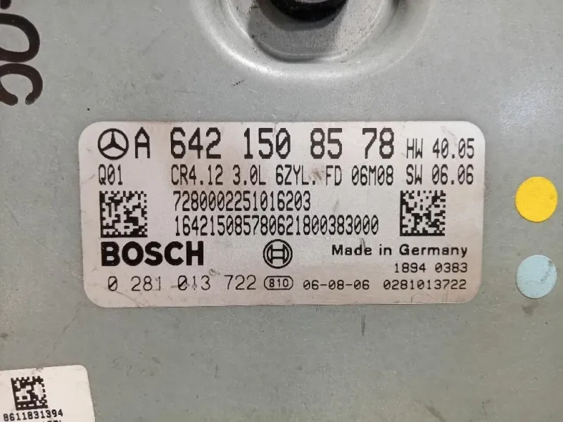 Centralina Iniezione A6421508578 Mercedes Classe E W211 2002