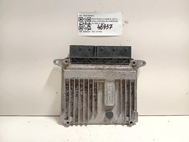 Centralina Iniezione A6461505572 A0044461540 Mercedes Classe E W211 2002