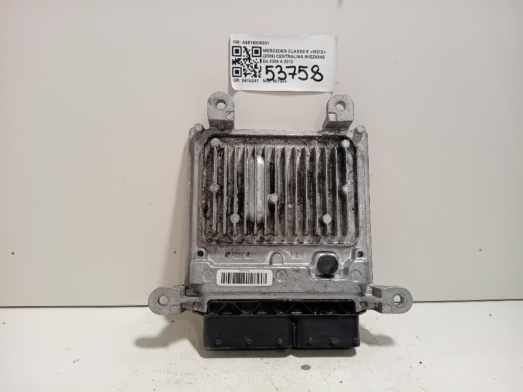 Centralina Iniezione A6519005301 Mercedes Classe E W212 2009