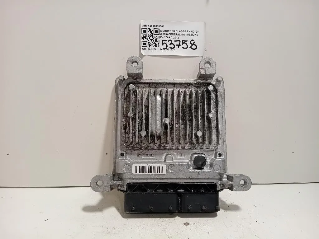 Centralina Iniezione A6519005301 Mercedes Classe E W212 2009