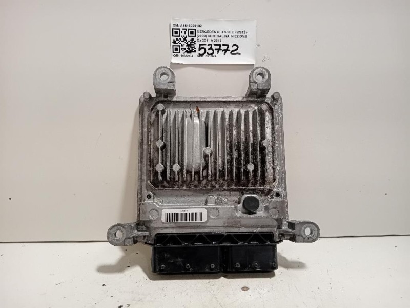 Centralina Iniezione A6519009102 Mercedes Classe E W212 2009