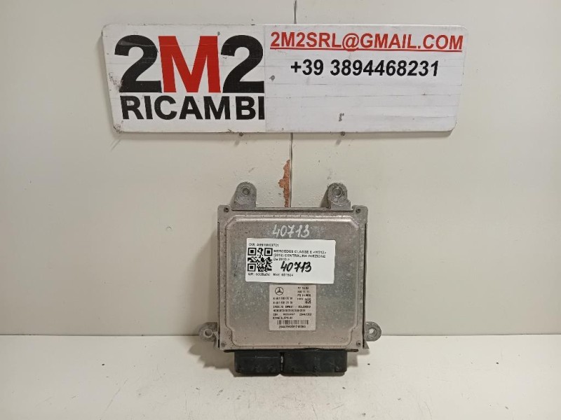 Centralina Iniezione A6519003701 Mercedes Classe E W212 2013