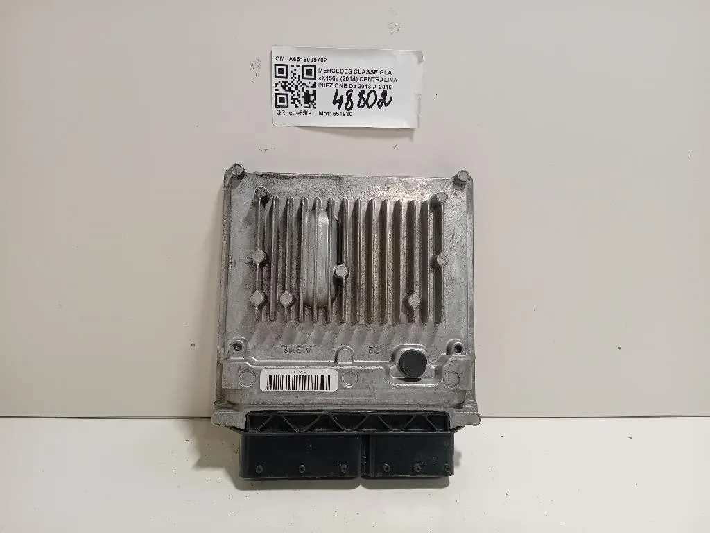 Centralina Iniezione A6519009702 A6519011102 Mercedes Classe GLA X156 2014