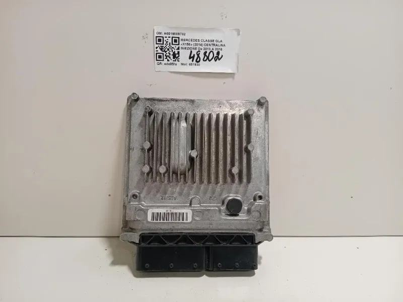 Centralina Iniezione A6519009702 A6519011102 Mercedes Classe GLA X156 2014