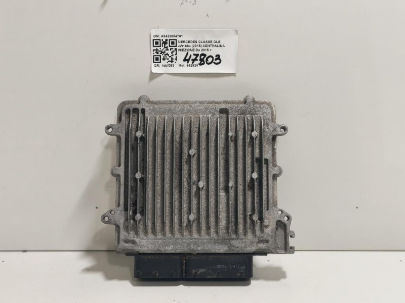 Centralina Iniezione A6429004701 Mercedes Classe GLE W166 2015
