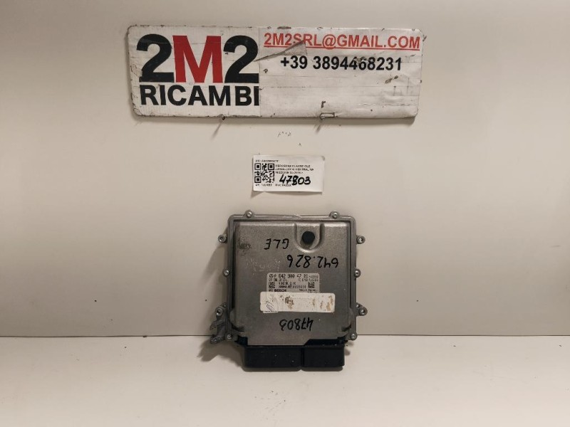 Centralina Iniezione A6429004701 Mercedes Classe GLE W166 2015