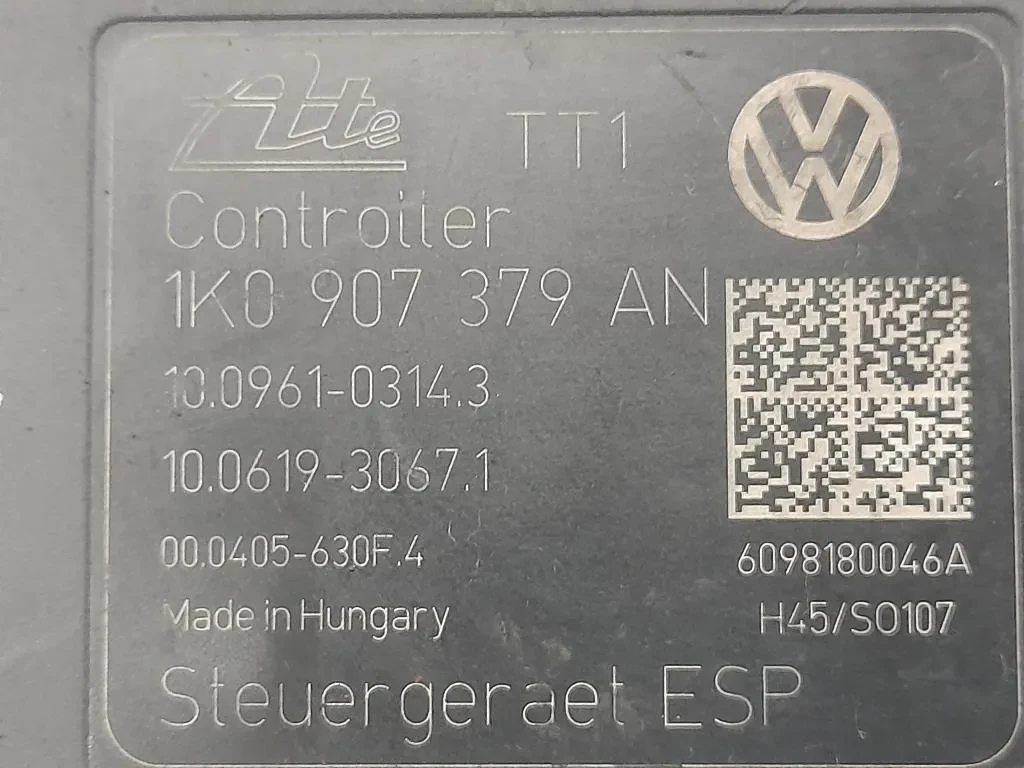 Pompa ABS ANT 1K0614517BJ Audi A3 8P7 Cabrio 2009