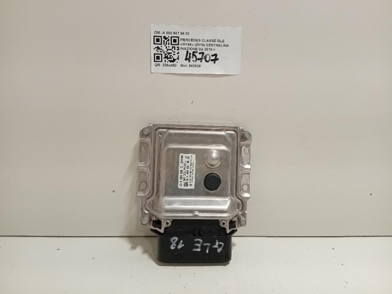 Centralina Iniezione A 000 901 96 03 Mercedes Classe GLE W166 2015
