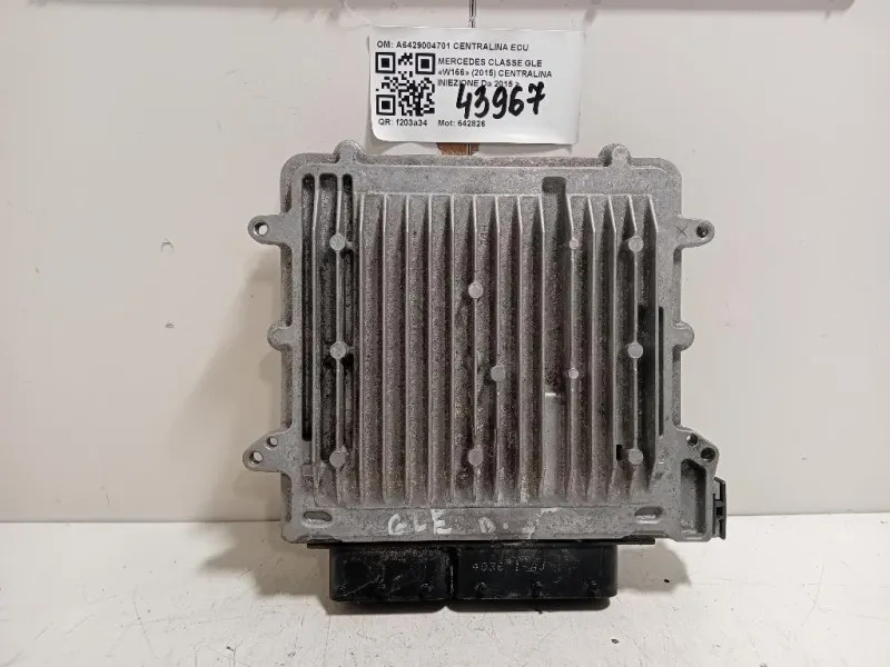 Centralina Iniezione A6429004701 CENTRALINA ECU Mercedes Classe GLE W166 2015