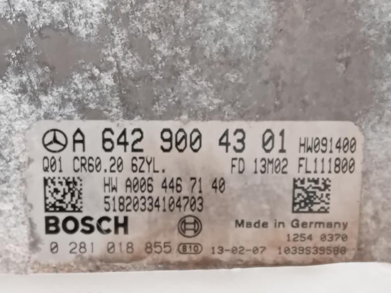 Centralina Iniezione A6429004301 Mercedes Classe ML W166 2012