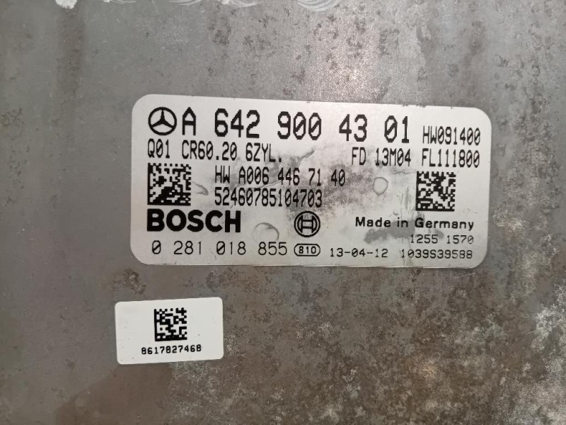 Centralina Iniezione A 642 900 43 01 A6429004301 Mercedes Classe ML W166 2012