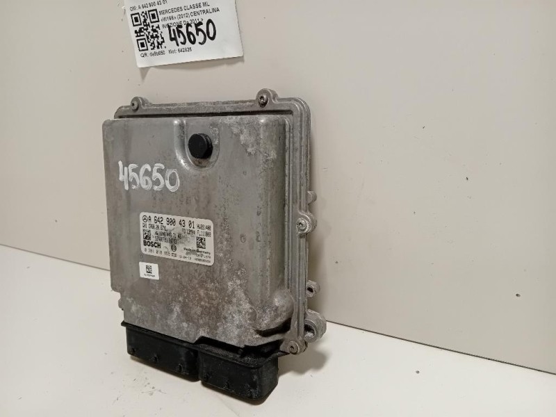 Centralina Iniezione A 642 900 43 01 A6429004301 Mercedes Classe ML W166 2012