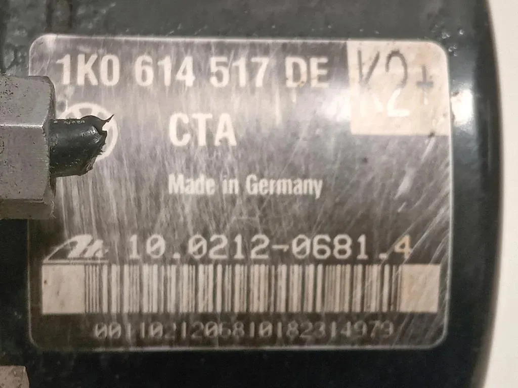 Pompa ABS ANT 1K0 614 517 DE Audi A3 8VA Sportback 2012