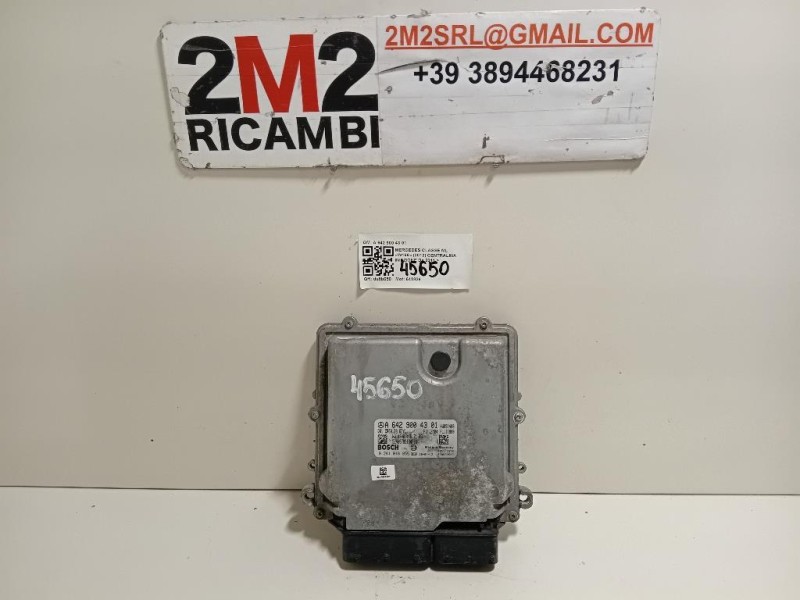 Centralina Iniezione A 642 900 43 01 A6429004301 Mercedes Classe ML W166 2012