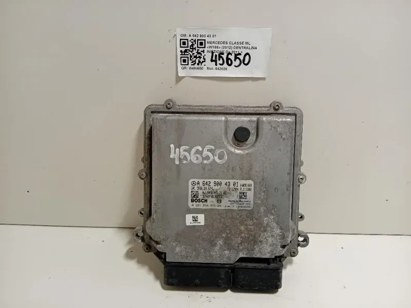 Centralina Iniezione A 642 900 43 01 A6429004301 Mercedes Classe ML W166 2012