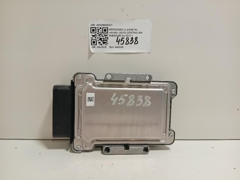 Centralina Iniezione A6429006301 Mercedes Classe ML W166 2012