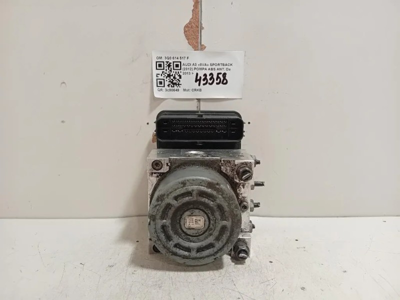 Pompa ABS ANT 3Q0 614 517 F Audi A3 8VA Sportback 2012
