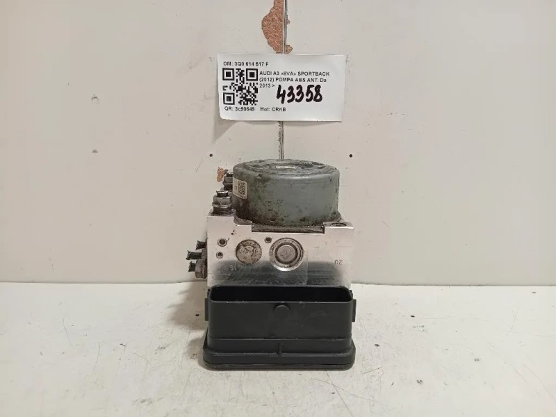 Pompa ABS ANT 3Q0 614 517 F Audi A3 8VA Sportback 2012