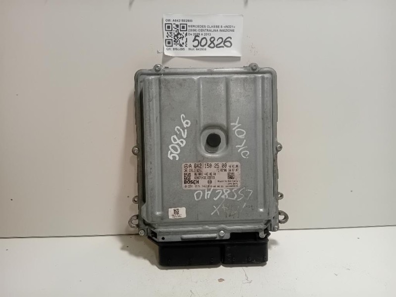 Centralina Iniezione A6421502500 Mercedes Classe S W221 2006