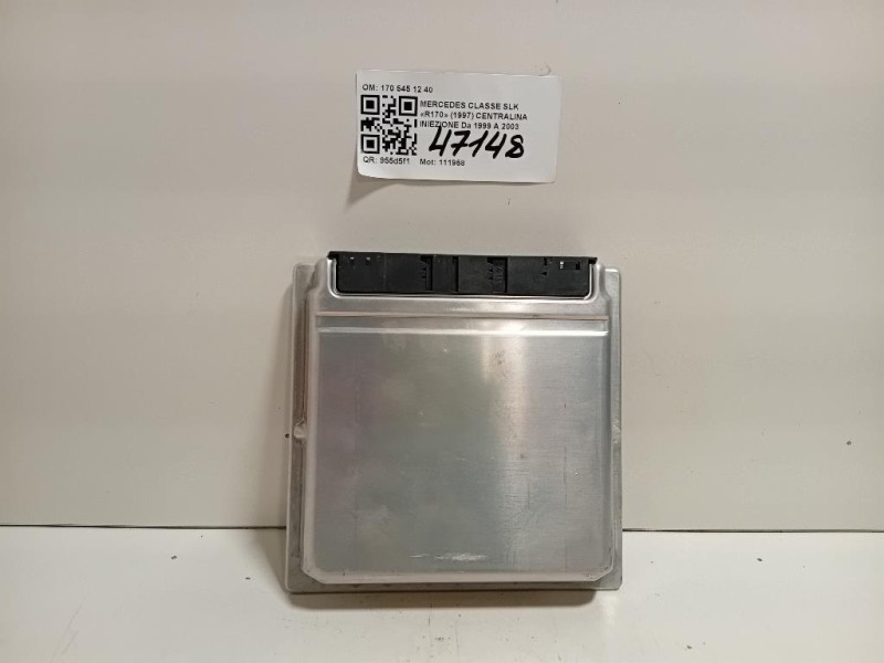 Centralina Iniezione 170 545 12 40 Mercedes Classe SLK R170 1997