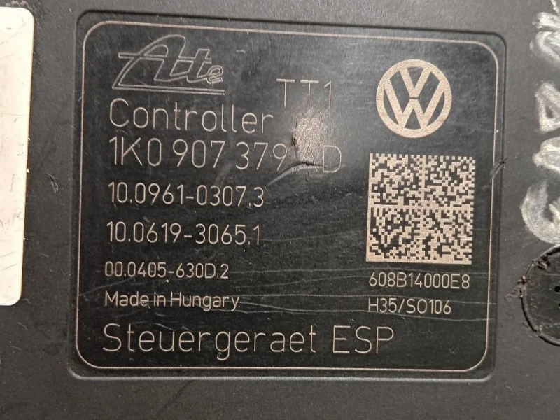 Pompa ABS ANT 1K0 907 379 AD 1K0614517BD Audi A3 8VA Sportback 2012