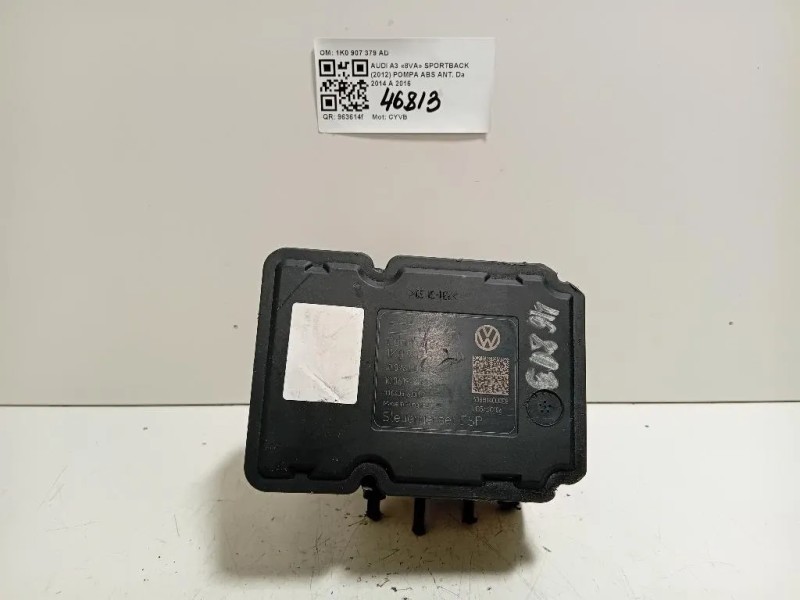 Pompa ABS ANT 1K0 907 379 AD 1K0614517BD Audi A3 8VA Sportback 2012