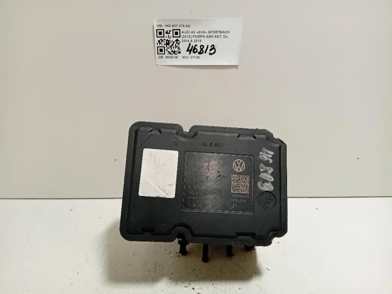 Pompa ABS ANT 1K0 907 379 AD 1K0614517BD Audi A3 8VA Sportback 2012