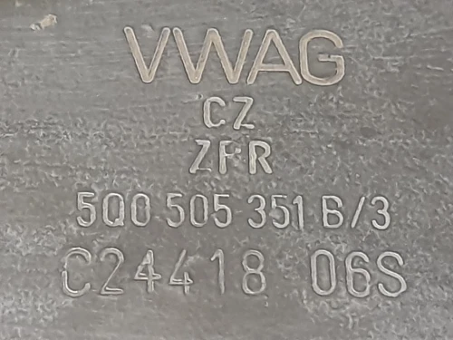 Braccio Oscillante SUP POST SX 5Q0511540A Volkswagen GOLF VII 2013