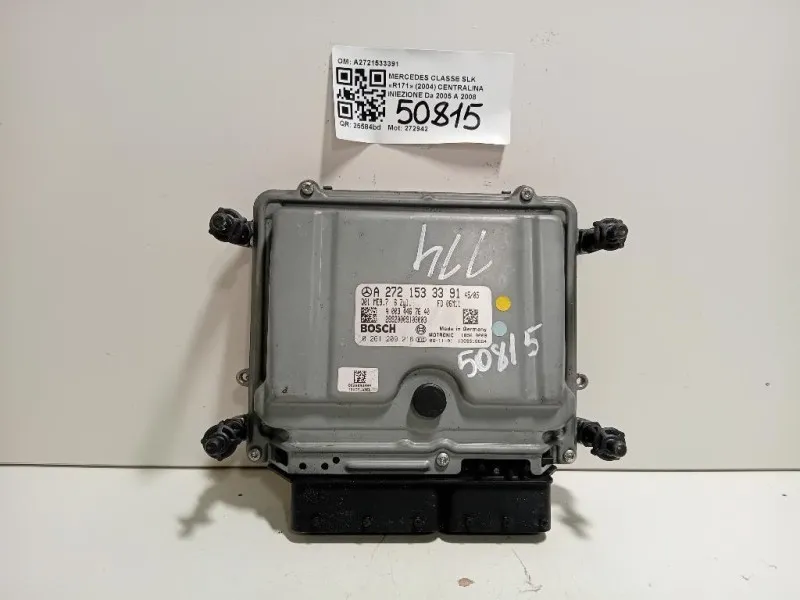 Centralina Iniezione A2721533391 Mercedes Classe SLK R171 2004