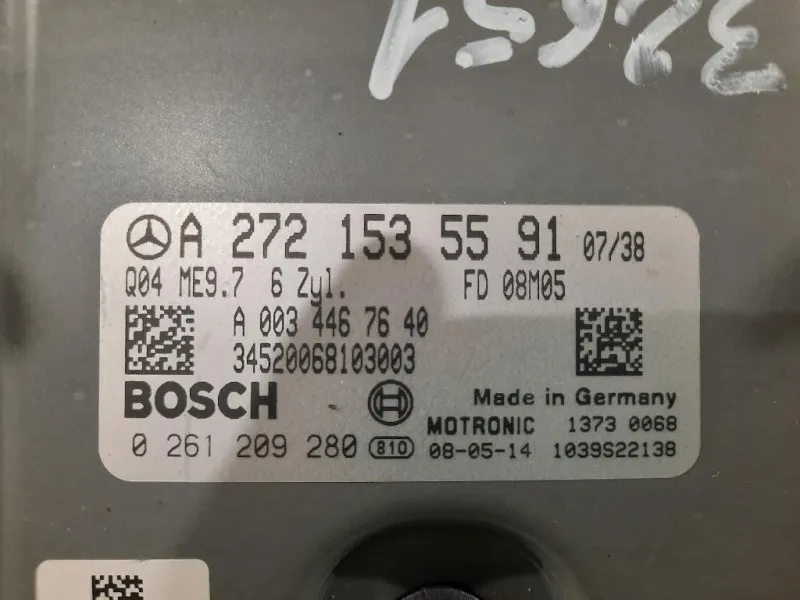 Centralina Iniezione A2721535591 Mercedes Classe SLK R171 2008