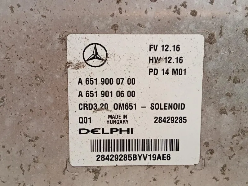 Centralina Iniezione A6519000700 Mercedes Sprinter III 2013