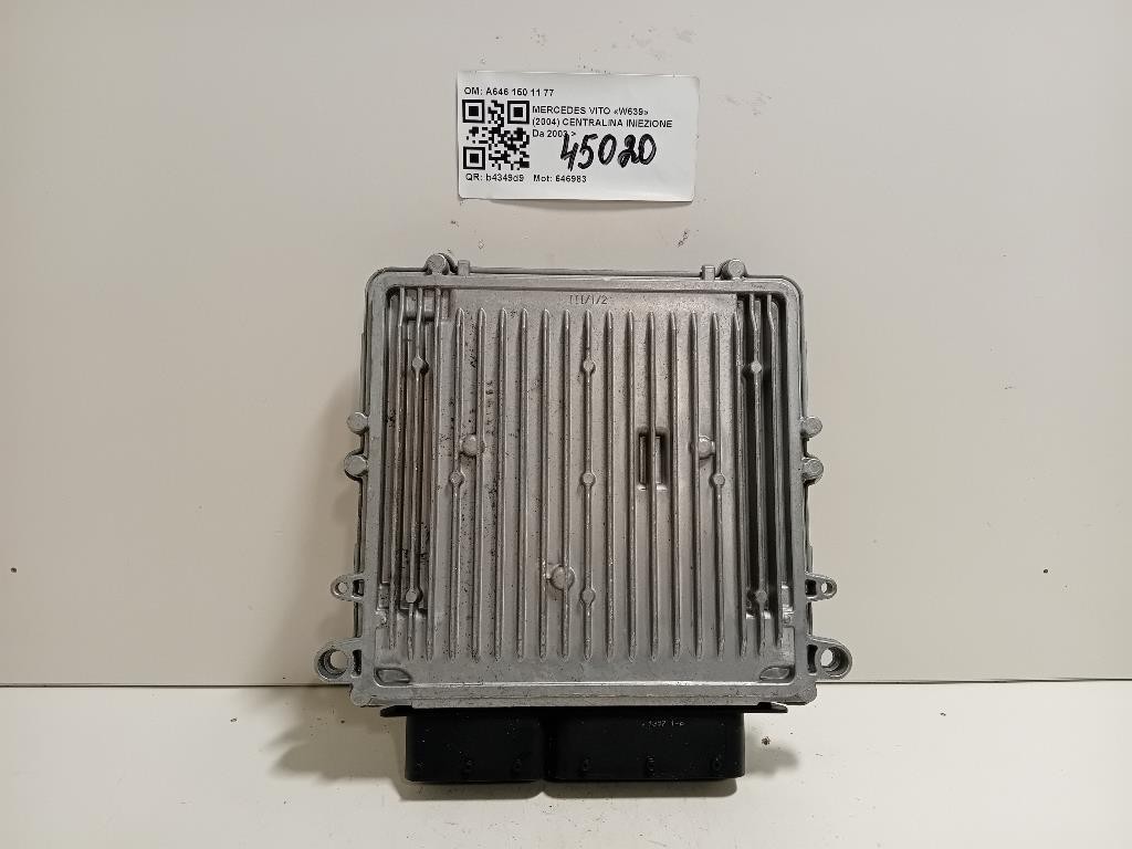 Centralina Iniezione A646 150 11 77 Mercedes VITO W639 2004
