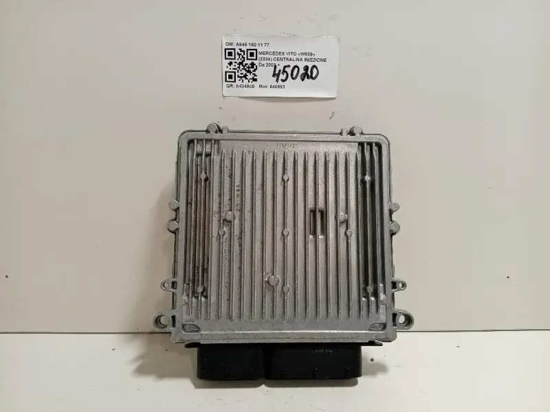 Centralina Iniezione A646 150 11 77 Mercedes VITO W639 2004