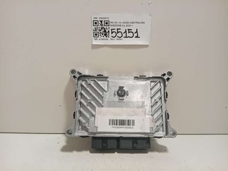 Centralina Iniezione 10632872 Mg ZS II 2020