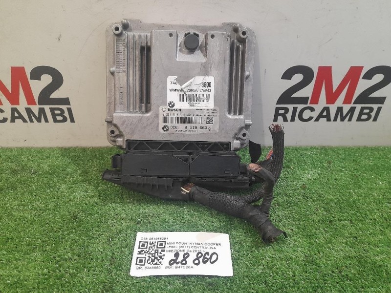 Centralina Iniezione 851966301 Mini Countryman Cooper F60 2017