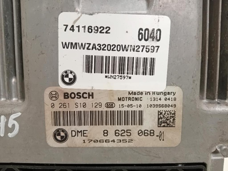 Centralina Iniezione 8625068-01 Mini Countryman Cooper R60 2010