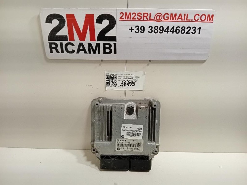 Centralina Iniezione 8 519 663-01CENTRALINA ECU Mini Countryman Cooper R60 2010