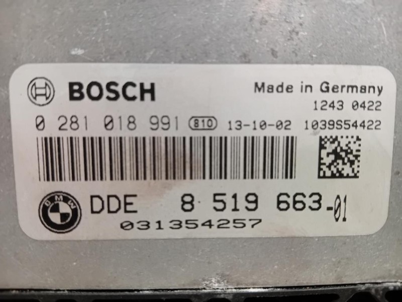 Centralina Iniezione 8519663-01 Mini Countryman Cooper R60 2014