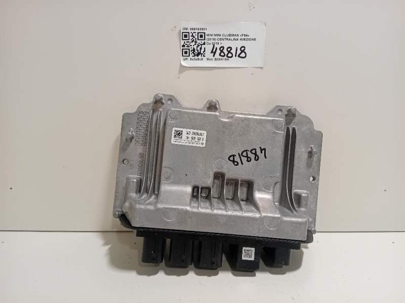 Centralina Iniezione 869183801 Mini MINI Clubman F54 2019