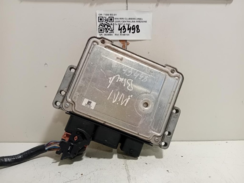 Centralina Iniezione 7 588 502-01 Mini MINI Clubman R55 2008