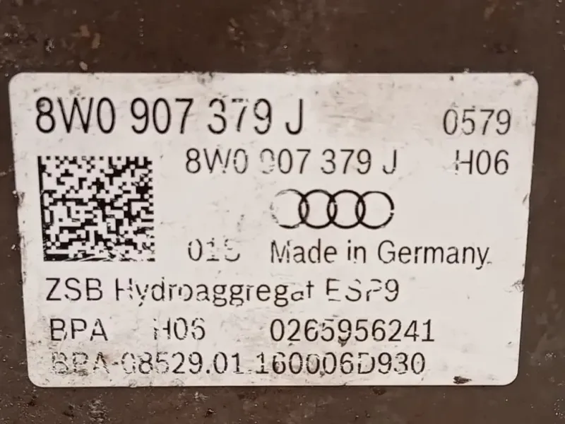 Pompa ABS ANT 8W0 907 379 J Audi A4 8W5 Avant 2015