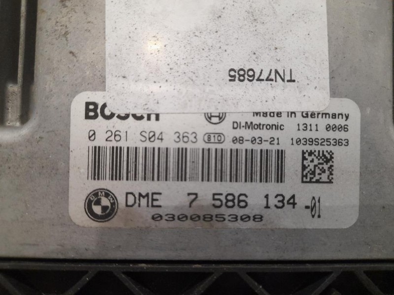 Centralina Iniezione 7586134 Mini MINI Clubman R55 2008