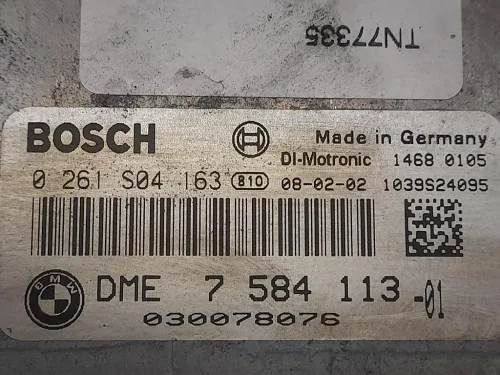 Centralina Iniezione DME7584113 Mini MINI Clubman R55 2008