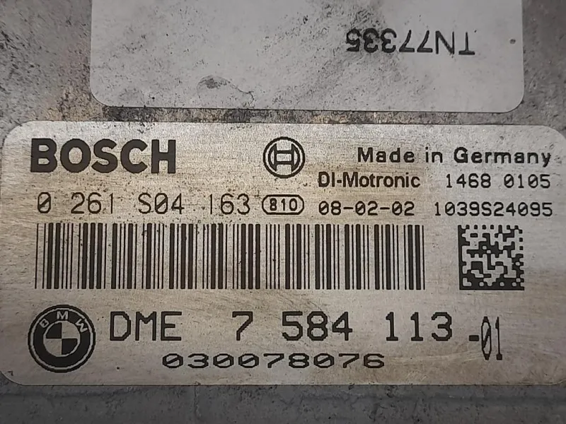 Centralina Iniezione DME7584113 Mini MINI Clubman R55 2008