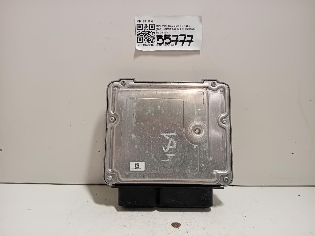 Centralina Iniezione 8516739 Mini MINI Clubman R55 2011