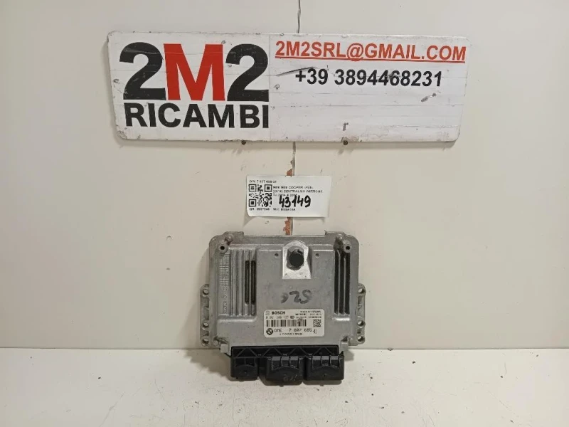 Centralina Iniezione 7 607 685-01 Mini MINI Cooper F55 2014