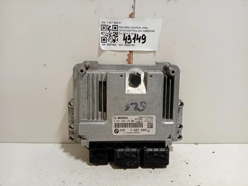 Centralina Iniezione 7 607 685-01 Mini MINI Cooper F55 2014