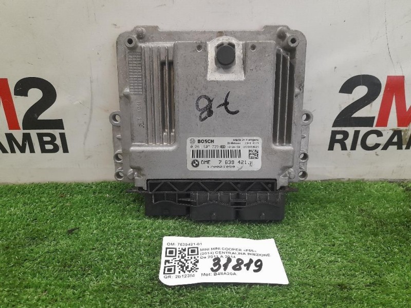 Centralina Iniezione 7639421-01 Mini MINI Cooper F55 2014