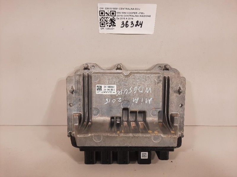 Centralina Iniezione 0261S15081 CENTRALINA ECU Mini MINI Cooper F55 2018
