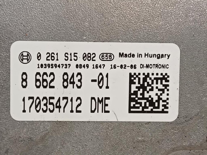 Centralina Iniezione 8662843-01 CENTRALINA ECU Mini MINI Cooper F56 2014